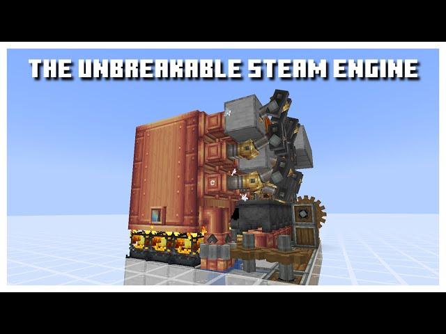 The UNBREAKABLE Steam Engine TUTORIAL  + Guide | CREATE MOD TUTORIAL