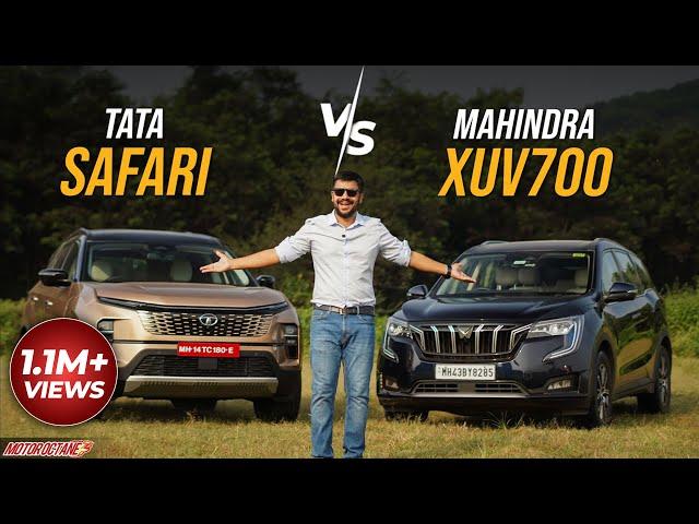 Tata Safari vs Mahindra XUV700 Comparison