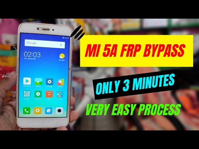 Mi 5a FRP Bypass | Miui 9 | FRP Bypass Without PC |  FRP Bypass mi 5a | Google Account Recovery