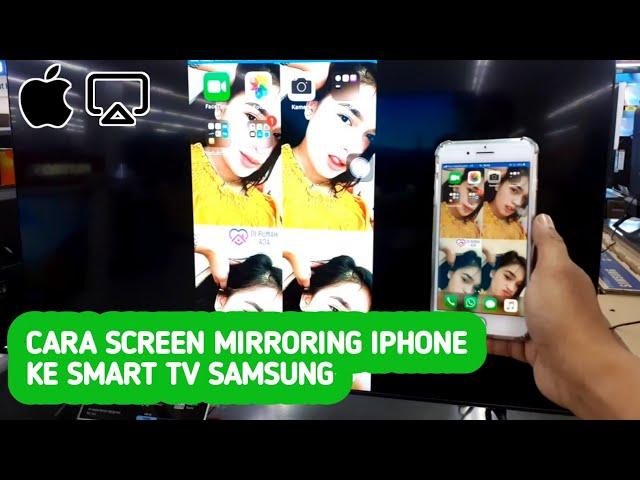 How to screen mirroring with iphone to smart tv samsung