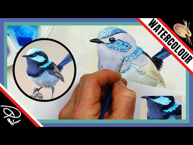 How to Paint Feathers - 5 EASY TIPS & TECHNIQUES (Watercolor Birds)