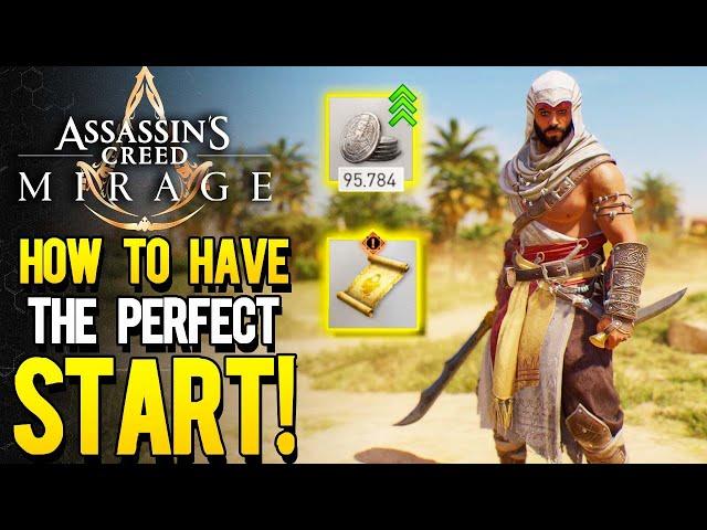 Assassin's Creed Mirage - Tips & Tricks To Have the Perfect Start EARLY! AC Mirage Beginner's Guide