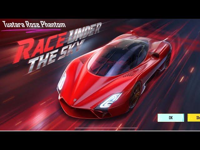 Motor Cruise Crate Opening 12000 UC | Tuatara Rose Phantom | New Super Car Crate Opening #BGMI