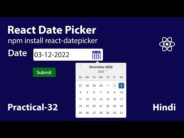 React Date Picker