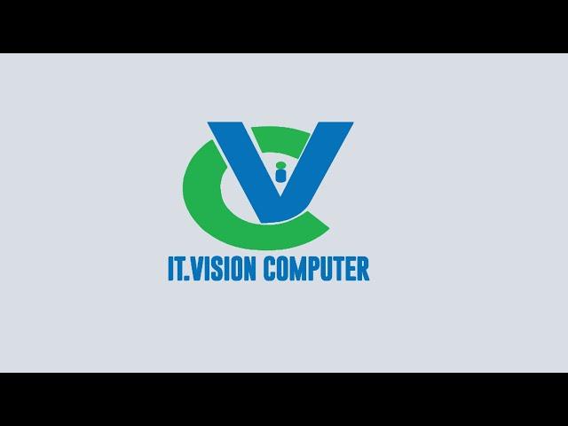 IT.VISION COMPUTER,  Office  Logo design