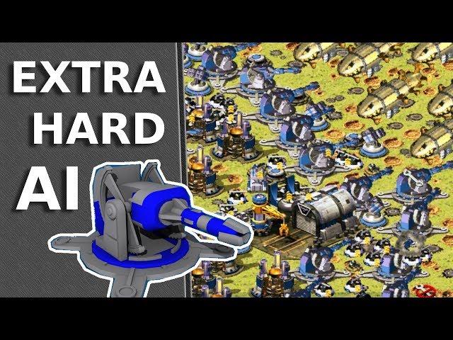 Red Alert 2 - Extra Hard AI - The Optimal Map For The AI