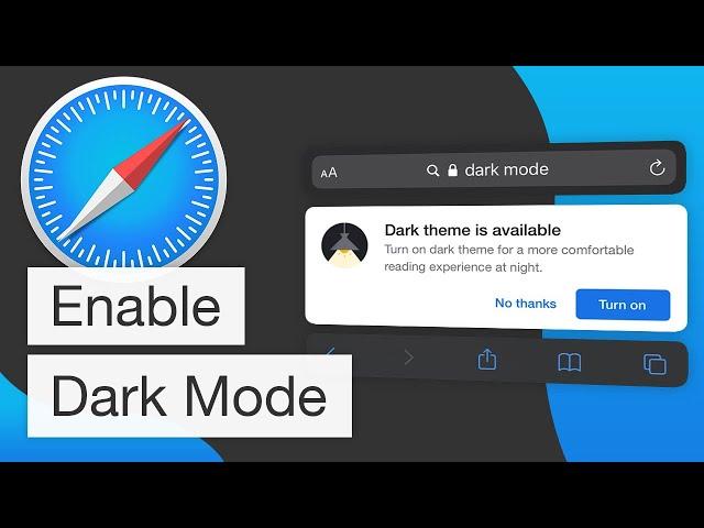 How to Enable Safari Dark Mode on Iphone (New Feature!)