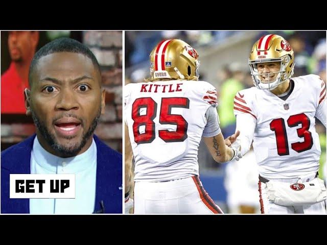 GET UP | Ryan Clark reacts to Brock Purdy fires 3 TD passes as 49ers dump Seahawks 36-24 on TNF