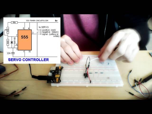 [Electronics] Servo Tester (ft. NE555 Timer IC)