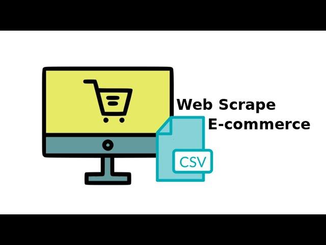 Scraping E-commerce the Classical Way