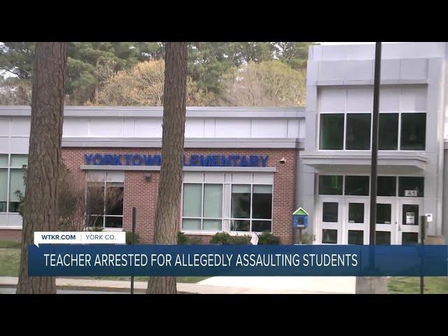 York County teacher accused of assualting student, officials say