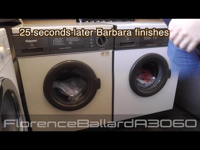 Duelling 9530's Spin Race - Hotpoint 9530A vs Hotpoint 9530W Electronic 1000 Plus