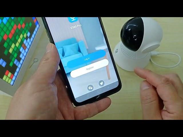 (English) - Username Or Password Error - How To Resolve - GOQ CCTV WiFi Camera - V380 Pro App