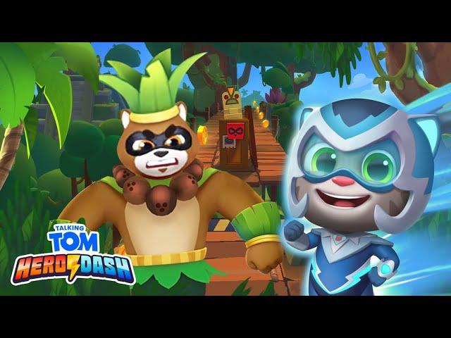  Jungle Missions ALERT! Talking Tom Hero Dash (Gameplay)