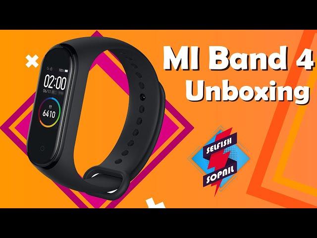 MI Band 4 Unboxing and Hands-On