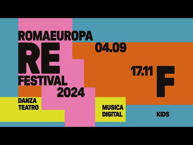 Conferenza Stampa Romaeuropa Festival 2024