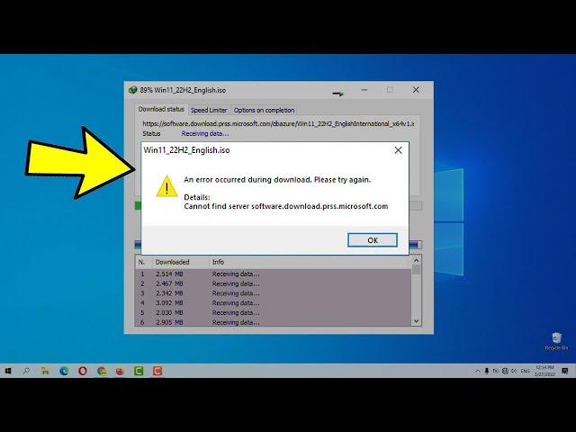 Fix An error occurred during download in (IDM) | How To Solve an error occurred during download ️