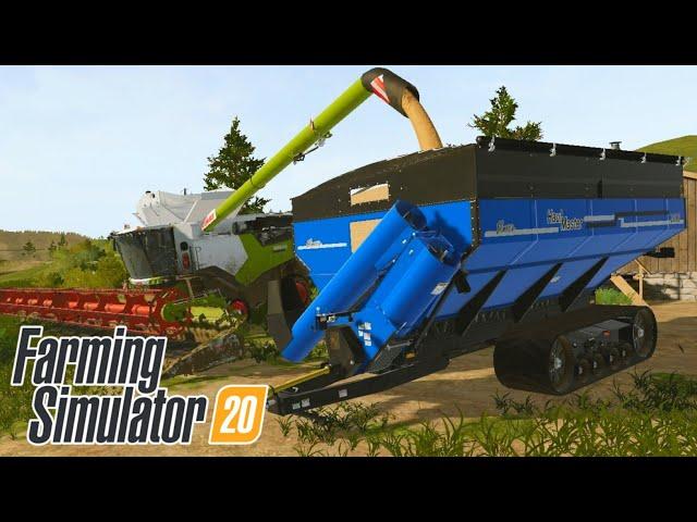 HARVESTING SOYBEAN AND TAKE CARE OF FARM | Farming Simulator 20 | Fs 20 | Timelapse