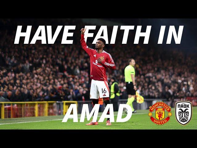 Amad Diallo: BELIEVE | Manchester United 2 - 0 PAOK | LIVE Match Reaction