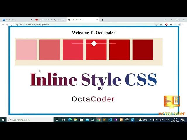 Mastering Inline Style CSS | HTML & CSS | Practical Tutorial