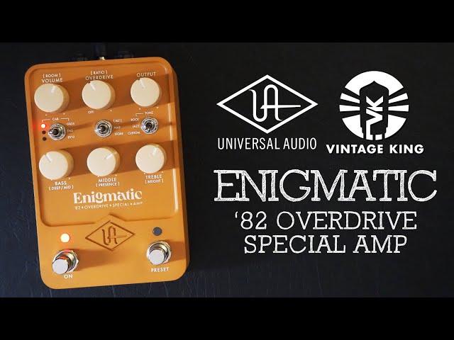 Universal Audio UAFX Enigmatic '82 Overdrive Special Amp