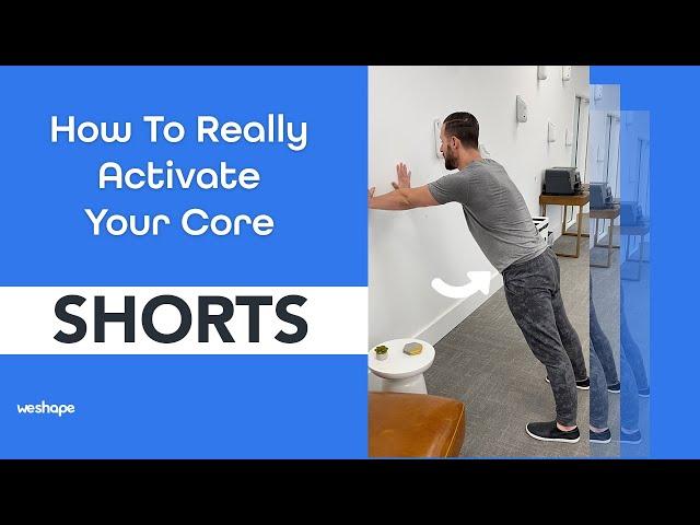 How To Really Activate Your Core #shorts