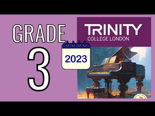 TRINITY Grade 3 Piano 2023 - Piano Exam Pieces from 2023