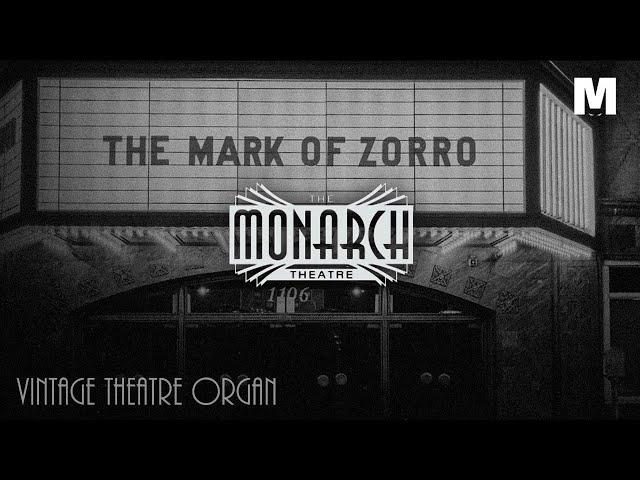 GOTHAM AMBIENCE - Vintage Theatre Organ Music | Gotham City Cinema | THE MONARCH THEATRE