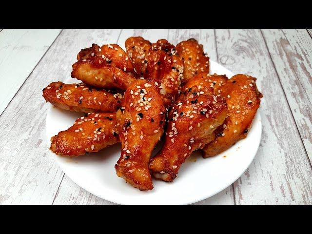 Chicken wings in the oven. A recipe for a simple and delicious marinade.