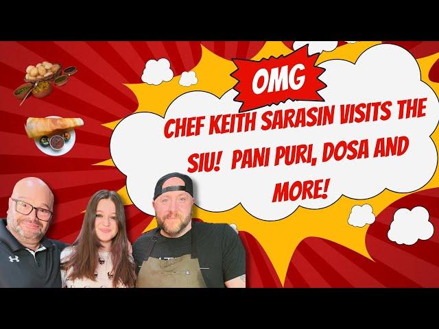 We FINALLY try PANI PURI and get home cooked Indian food from Chef and Author Keith Sarasin! 