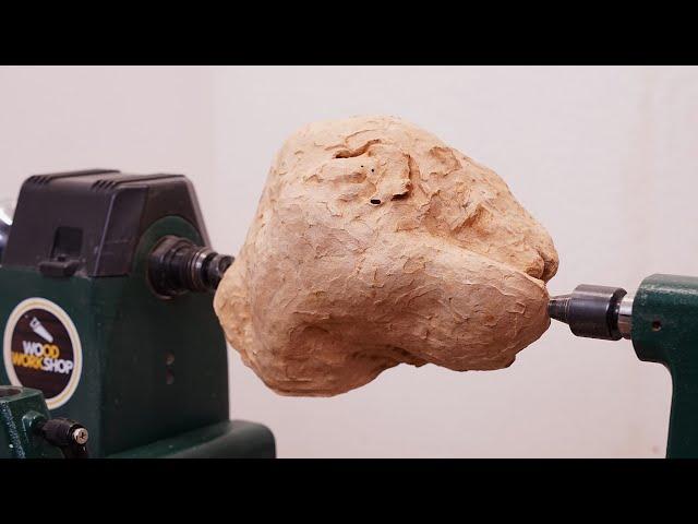 Woodturning a Unique Piece of Nature