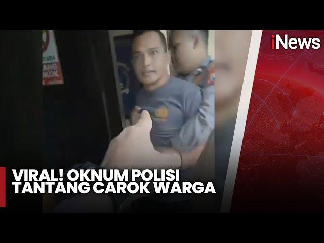 Viral! Oknum Polisi Tantang Carok Warga di Madura, Jatim - iNews Malam 20/12