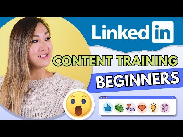 LinkedIn Content Marketing Training for Beginners