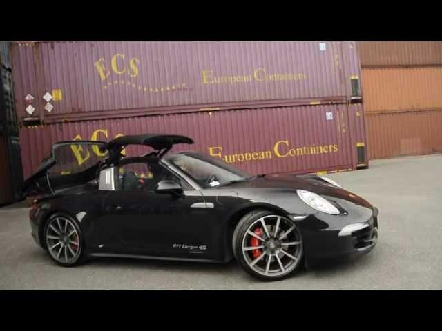 Porsche 911 (991) Targa 4S - targa top opening