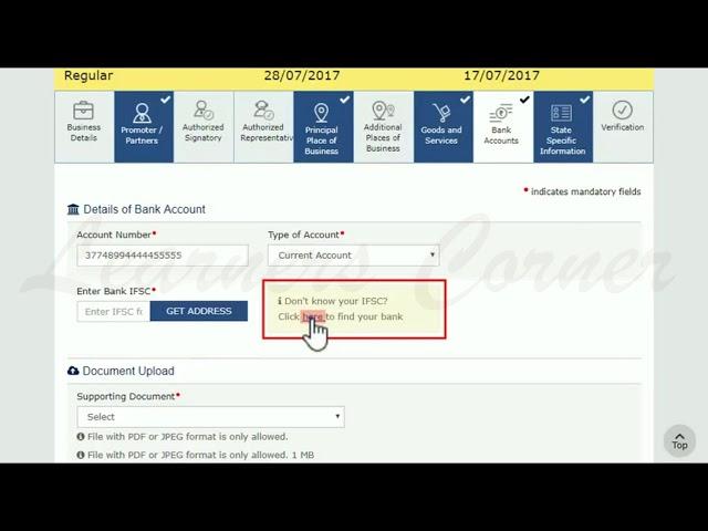 Applying for Amendment of Non core Fields in the Registration Application of a Normal Taxpayer