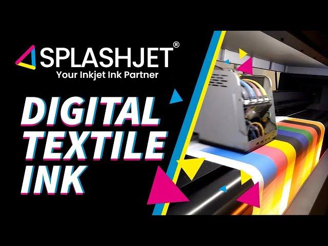 Textile Pigment Ink | Digital Textile Printing Ink | Splashjet - India