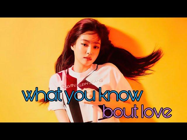 JENNIE — What You Know Bout Love {FMV}