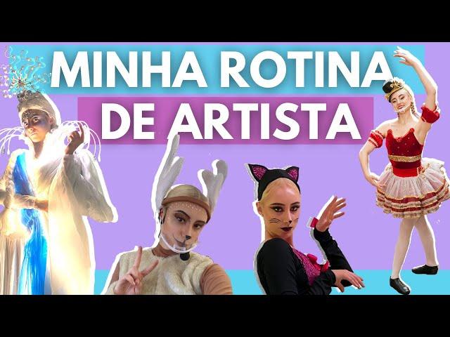 Minha Rotina da Semana sendo Artista (Ballet, Teatro, Apresentações, Faculdade e etc)