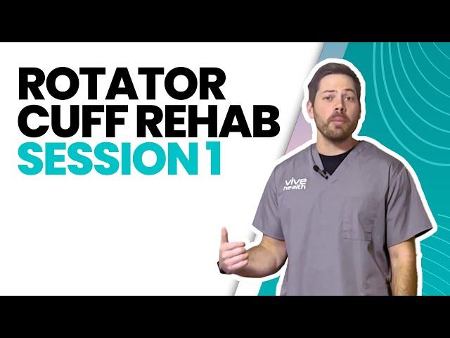 Ultimate Rotator Cuff Rehab: Session 1 🩹