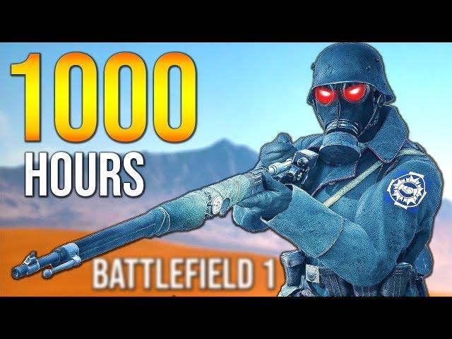 What 1000 HOURS of SCOUT playtime looks like in BF1