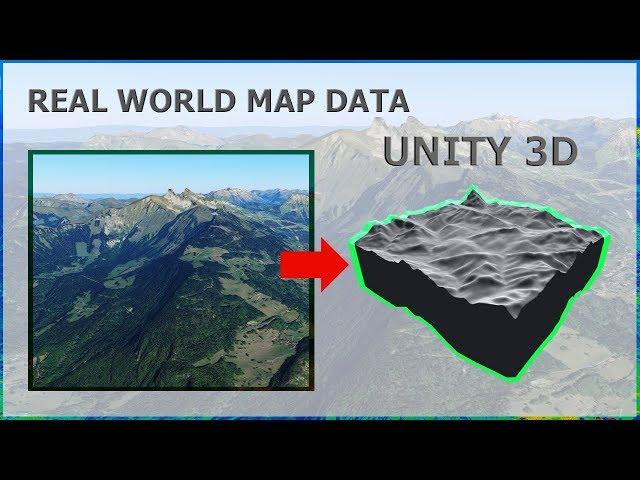 Unity 2019 - Adding Real World Height Maps To Your Game