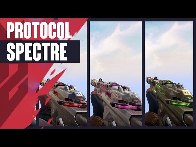 Protocol 781-A Spectre Skin Showcase - Valorant Protocol 781-A Skins