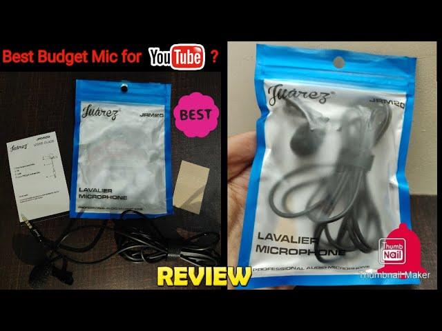 Juarez JRM20 Professional Lavalier Audio Microphone - Review/Testing