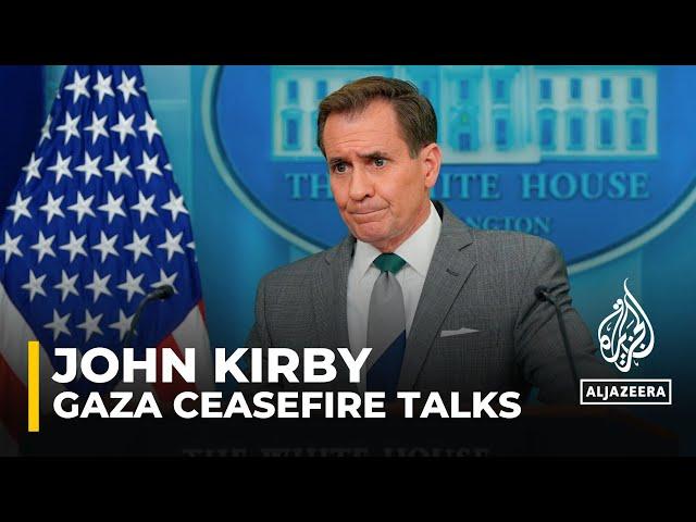 Al Jazeera talk to John Kirby on the situation in Gaza and US border crackdown