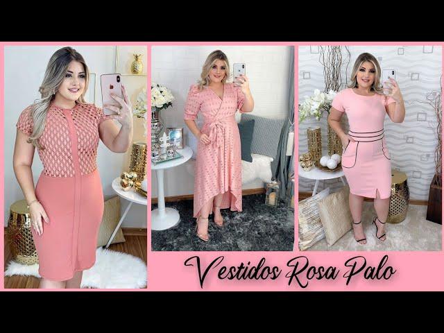 ️VESTIDOS ROSA-NUDE 2021 ️PINK DRESSES 2022 FASHION DRESSES 2021 PINK