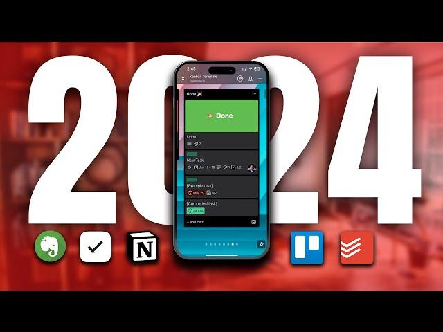 Top 5 BEST IPhone Productivity Apps for 2024!