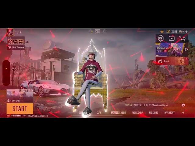 PUBG MOBILE UNEDITED LOBBY VIDEO FREE TO USE _ _SAIF GAMING 