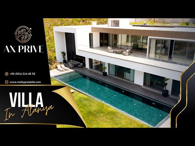 Luxury villa in Alanya. Villa in Turkey for citizenship.