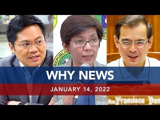 UNTV: WHY NEWS | January 14, 2022