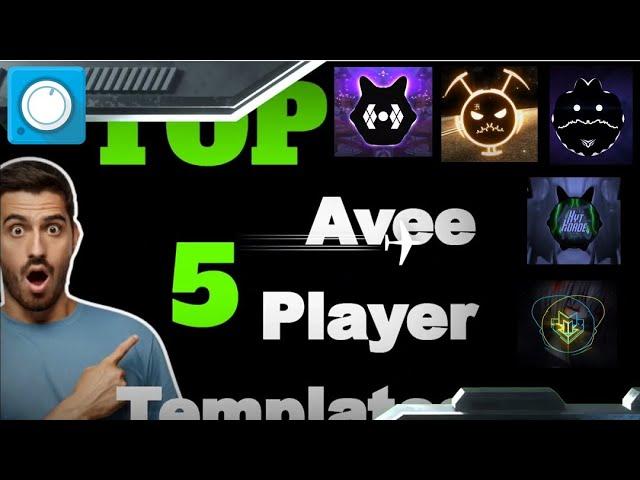 Top 5 Avee Player Template [Download Link] #aveeplayer